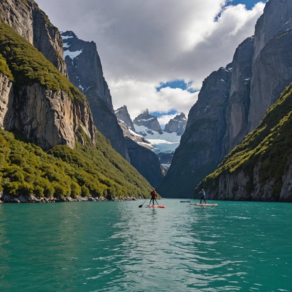 Quels sont les meilleurs spots pour une aventure en paddleboard dans les fjords de Patagonie, Chili?