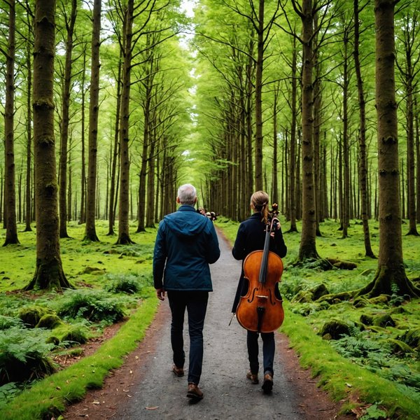 Comment trouver une location de vacances en Irlande avec des cours de musique traditionnelle et des balades en forêt?