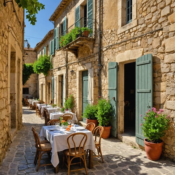 Où découvrir les traditions culinaires des villages de Provence, France?